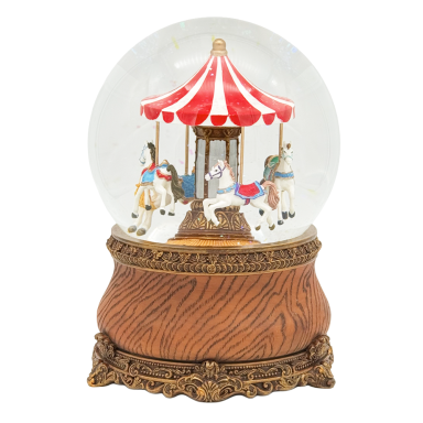 Sneeuwbol - Met carrousel