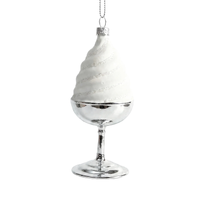 Yup in the Boom Christmas ornament - Sundae cup