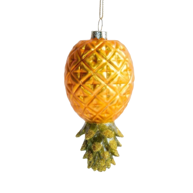 Yup in the Tree Christmas ornament - Upside Down Pineapple