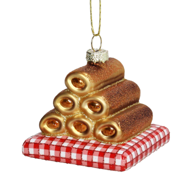 HD Collection Christmas ornament - Sausage Rolls