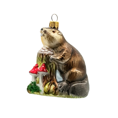 Hanco kerstornament - Bever