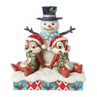 Disney Traditions kerstbeeld - Knabbel & Babbel