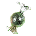 Goodwill glazen kerstornament - Snoepwikkel - Groen