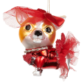 Goodwill kerstornament - Chihuahua in gala kostuum