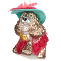 Goodwill kerstornament - Hond met hoed