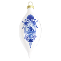 Royal Delft porceleinen kerstpegel - 10cm