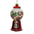 Decoris kerstornament - Kauwgomballen automaat