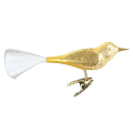 Inge Glas kerstornament - Vogel - Op clip