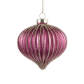 Goodwill kerstbal - Met ribbels - 8cm