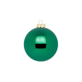 Inge Glas glazen kerstballen - Set van 30 - Blauw en groen - 6cm
