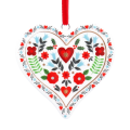 Gisela Graham kerstornament - Hart