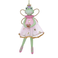 Gisela Graham kerstornament - Ballerina - Kikker