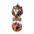 Decoris kerstornament - Circus leeuw
