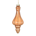 Decoris kerstpegel - Met glitters - 15cm