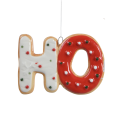 Decoris kerstornament - Ho Ho Ho