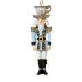 Decoris kerstornament - Notenkraker met theekop