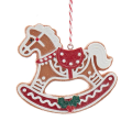 Kurt Adler kerstornament - Gingerbread hobbelpaard