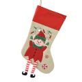 Decoris kerstsok - Met elf