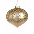 Goodwill kerstbal - Met takken - 10cm