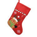 Decoris kerstsok - Met rendier