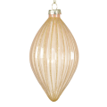 Decoris kerstpegel - Met ribbels - 8cm