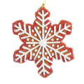 Kurt Adler kerstornament - Gingerbread sneeuwvlok