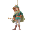 Glitter Christmas ornament - Robin Hood